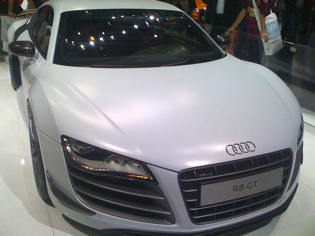 Audi R8 GT blanc mat