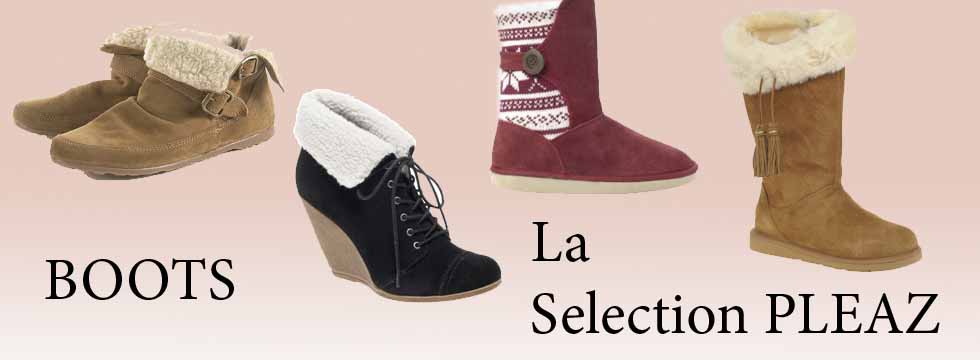 chaussures froid femme