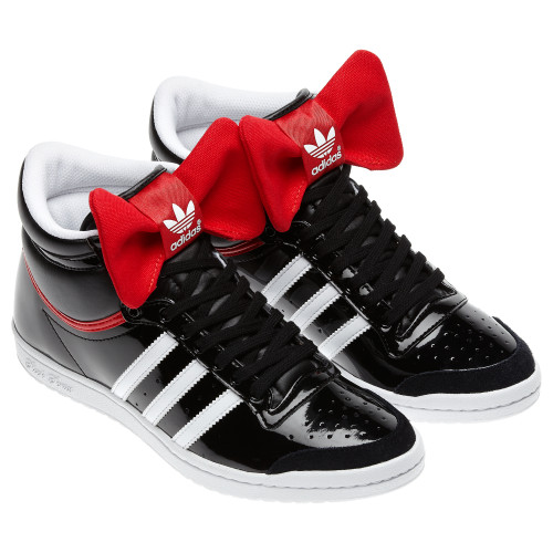 basket adidas noeud