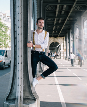 LOOKBOOK LOOK HOMME BIR HAKEIM TOUR EIFFEL